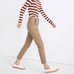 NWT Madewell stovepipe fatigue pants size 26